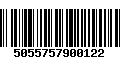 Código de Barras 5055757900122