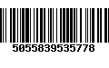 Código de Barras 5055839535778