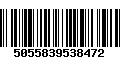 Código de Barras 5055839538472