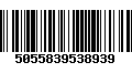 Código de Barras 5055839538939