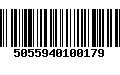 Código de Barras 5055940100179