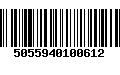 Código de Barras 5055940100612