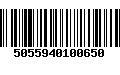 Código de Barras 5055940100650