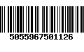 Código de Barras 5055967501126