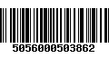 Código de Barras 5056000503862