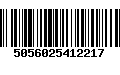 Código de Barras 5056025412217