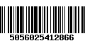 Código de Barras 5056025412866