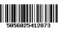 Código de Barras 5056025412873