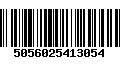 Código de Barras 5056025413054