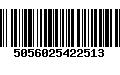 Código de Barras 5056025422513