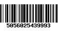 Código de Barras 5056025439993