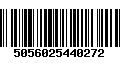 Código de Barras 5056025440272