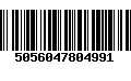 Código de Barras 5056047804991