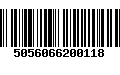 Código de Barras 5056066200118