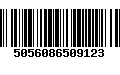 Código de Barras 5056086509123