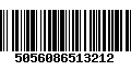 Código de Barras 5056086513212