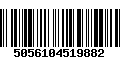 Código de Barras 5056104519882