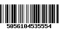 Código de Barras 5056104535554