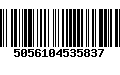 Código de Barras 5056104535837