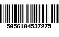 Código de Barras 5056104537275