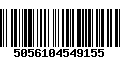 Código de Barras 5056104549155