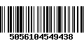 Código de Barras 5056104549438