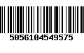 Código de Barras 5056104549575