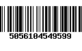 Código de Barras 5056104549599