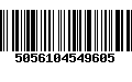 Código de Barras 5056104549605