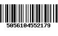 Código de Barras 5056104552179