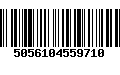 Código de Barras 5056104559710