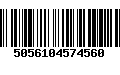 Código de Barras 5056104574560