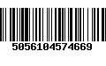 Código de Barras 5056104574669