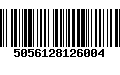 Código de Barras 5056128126004