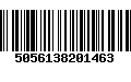 Código de Barras 5056138201463