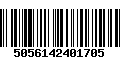 Código de Barras 5056142401705