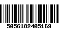 Código de Barras 5056182405169