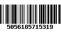 Código de Barras 5056185715319