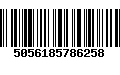 Código de Barras 5056185786258