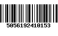 Código de Barras 5056192410153