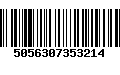 Código de Barras 5056307353214