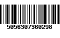 Código de Barras 5056307360298