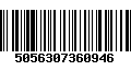 Código de Barras 5056307360946