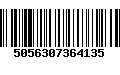 Código de Barras 5056307364135