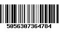 Código de Barras 5056307364784
