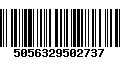 Código de Barras 5056329502737