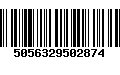 Código de Barras 5056329502874