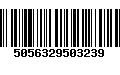 Código de Barras 5056329503239