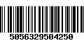 Código de Barras 5056329504250