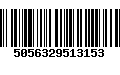 Código de Barras 5056329513153